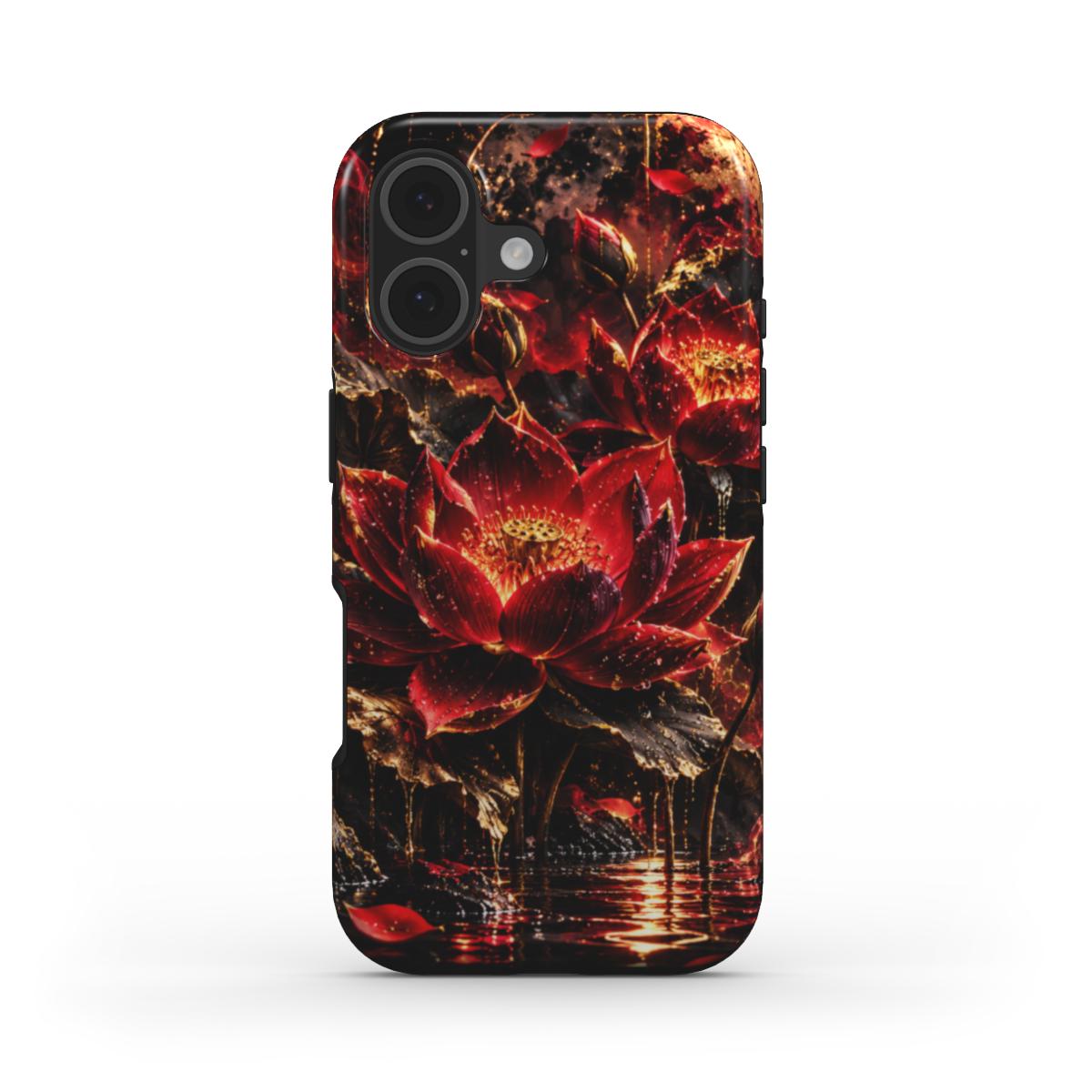 INKASE – Crimson Lotus Tough Phone Case