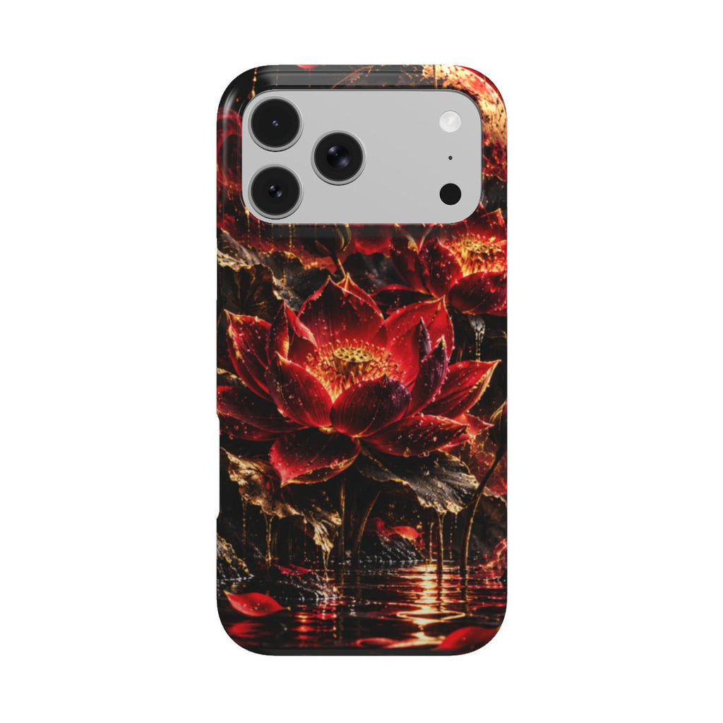 INKASE – Crimson Lotus Tough Phone Case