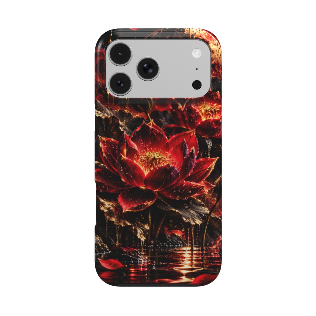 INKASE – Crimson Lotus Tough Phone Case