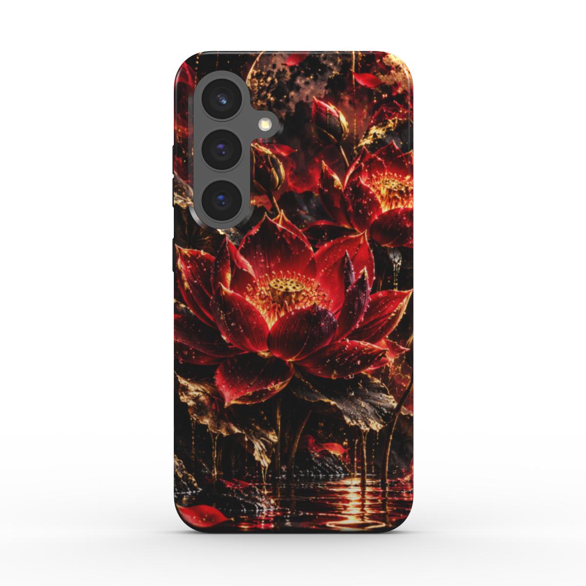 INKASE – Crimson Lotus Tough Phone Case