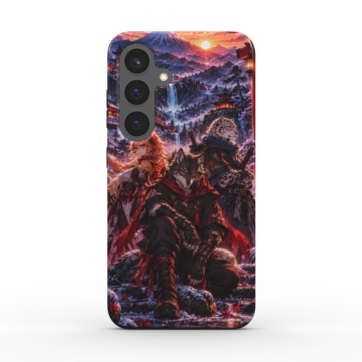 INKASE – Guardians of the Crimson Moon Anime Tough Phone Case