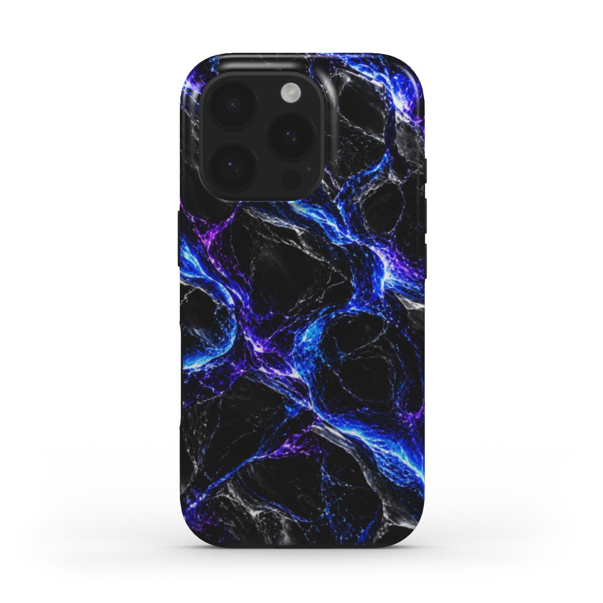 INKASE – Electric Marble Tough Phone Case