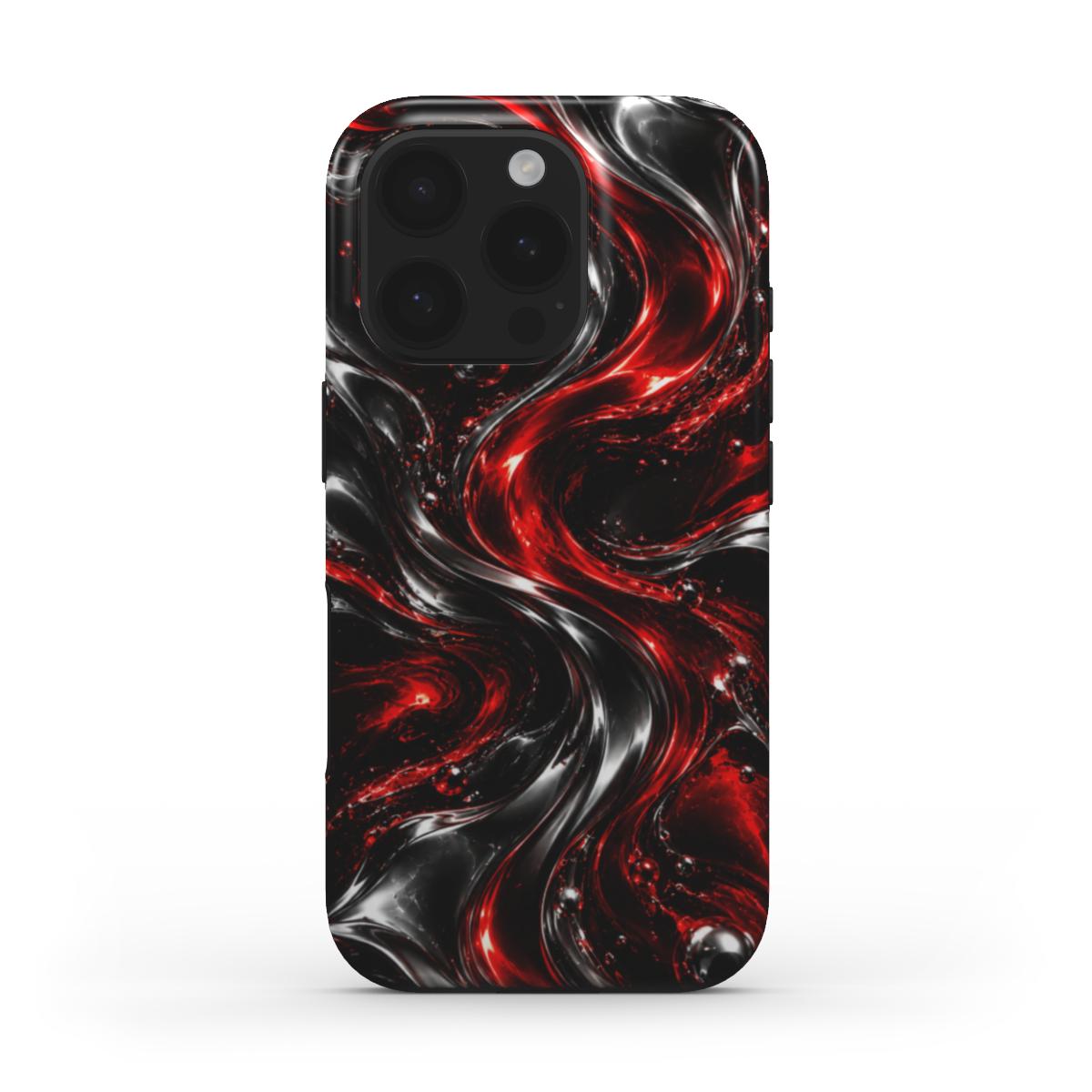 INKASE – Crimson Flow Tough Phone Case