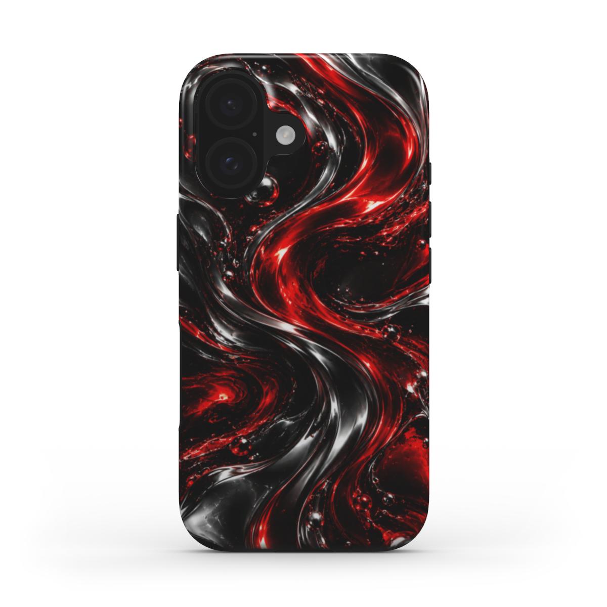 INKASE – Crimson Flow Tough Phone Case
