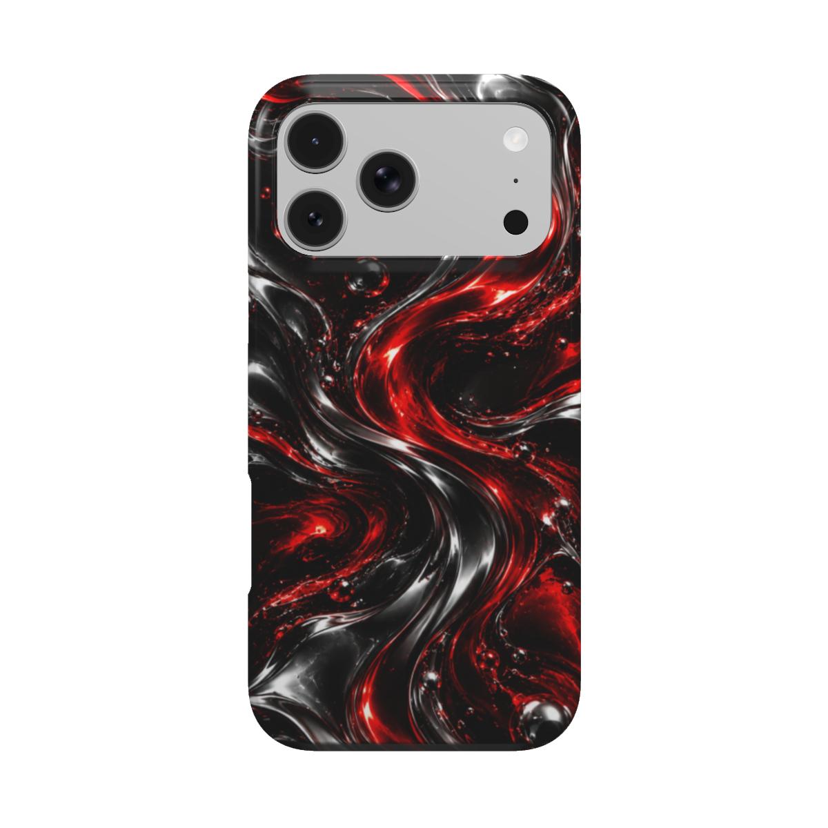 INKASE – Crimson Flow Tough Phone Case
