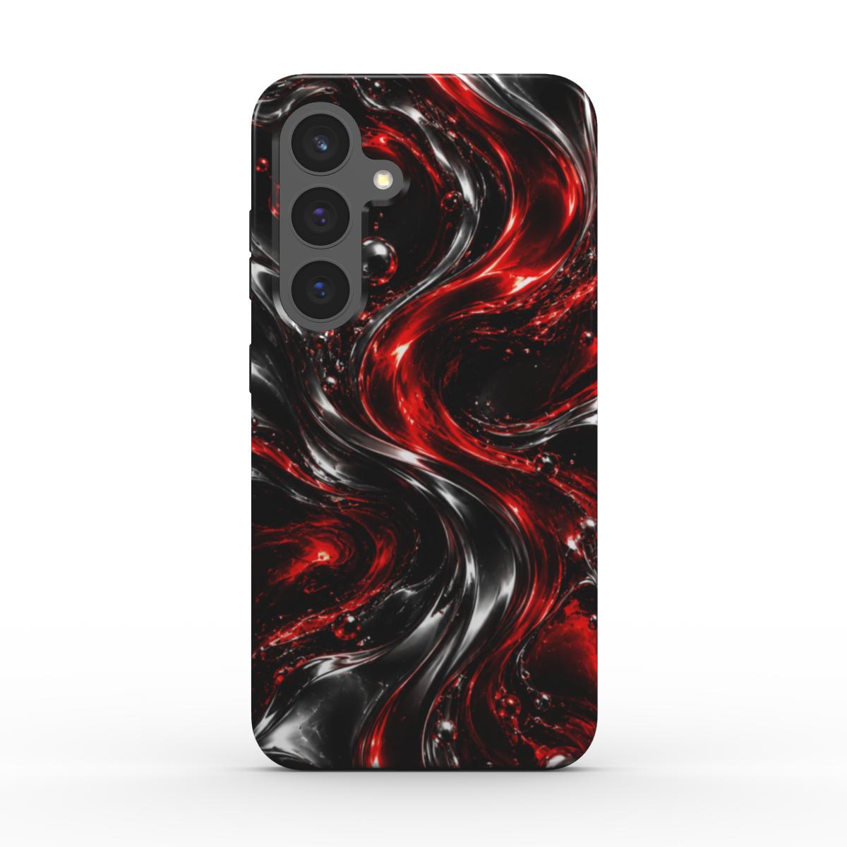 INKASE – Crimson Flow Tough Phone Case