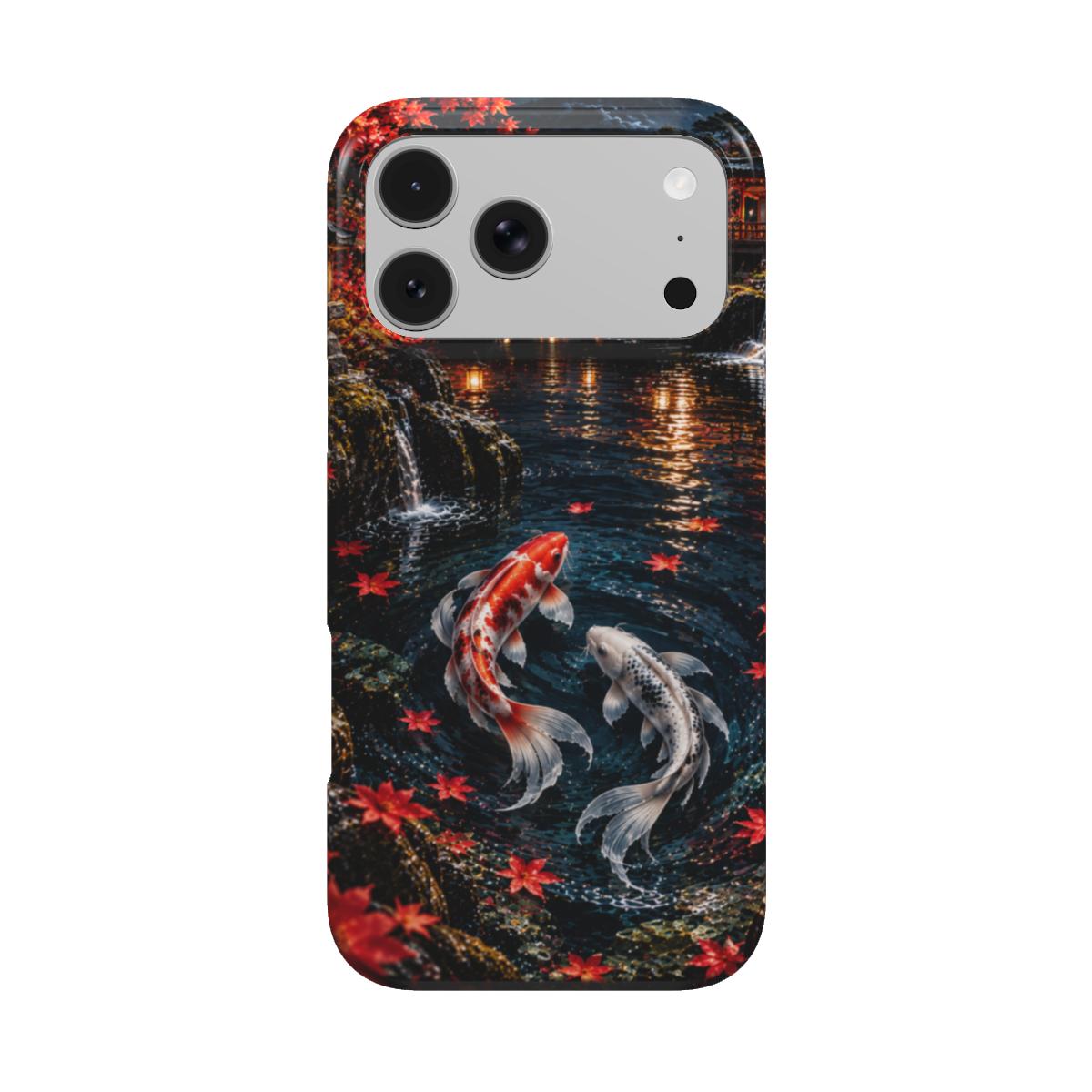 Moonlit Koi Garden Tough Phone Case