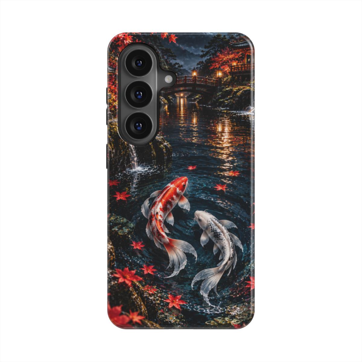 Moonlit Koi Garden Tough Phone Case
