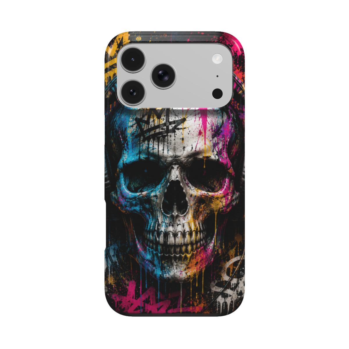 INKASE – Graffiti Skull Tough Phone Case