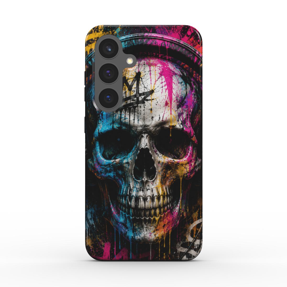 INKASE – Graffiti Skull Tough Phone Case