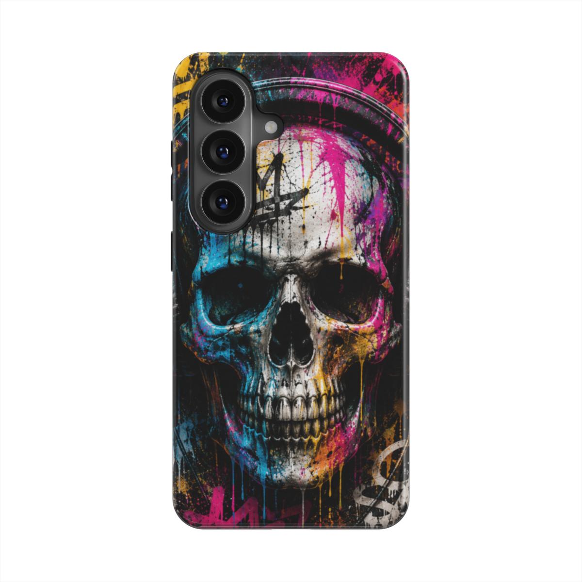 INKASE – Graffiti Skull Tough Phone Case