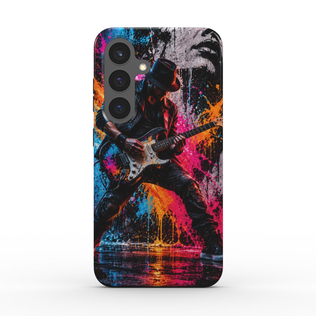 INKASE – Graffiti Guitarist Tough Phone Case
