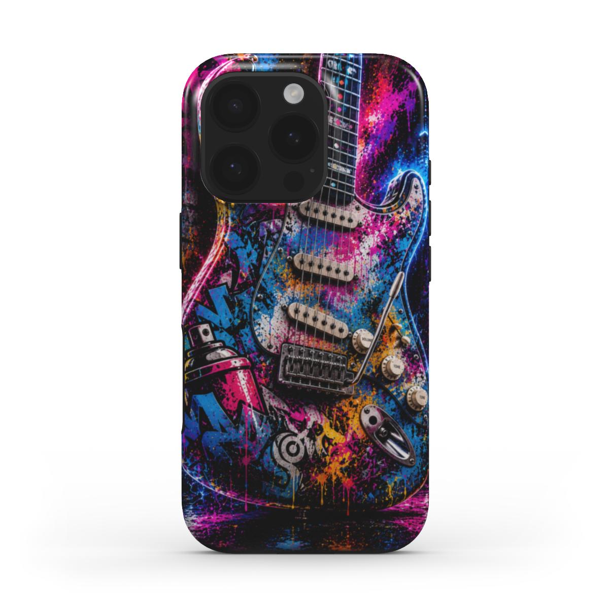 INKASE – Electric Guitar Riot Tough Phone Case