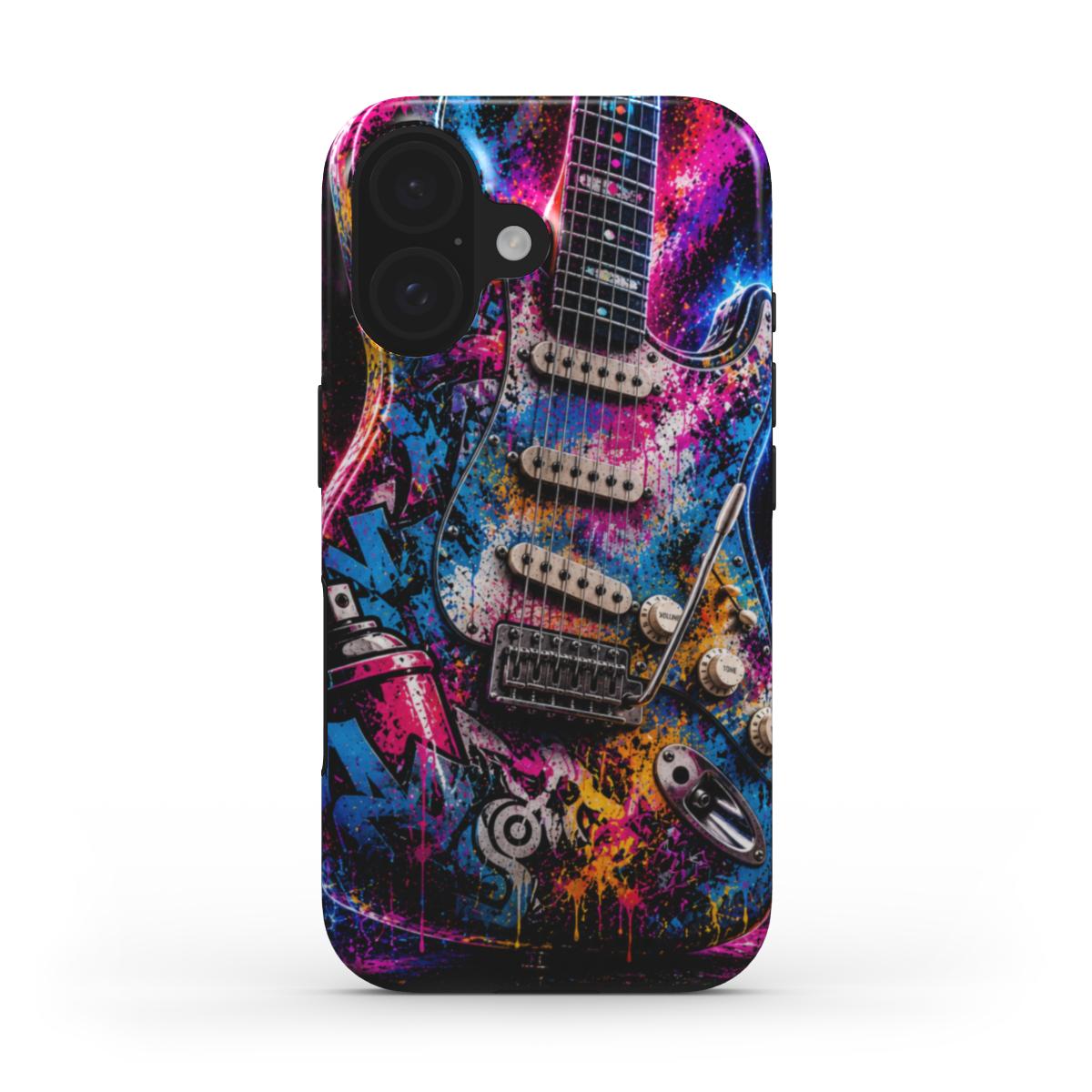 INKASE – Electric Guitar Riot Tough Phone Case