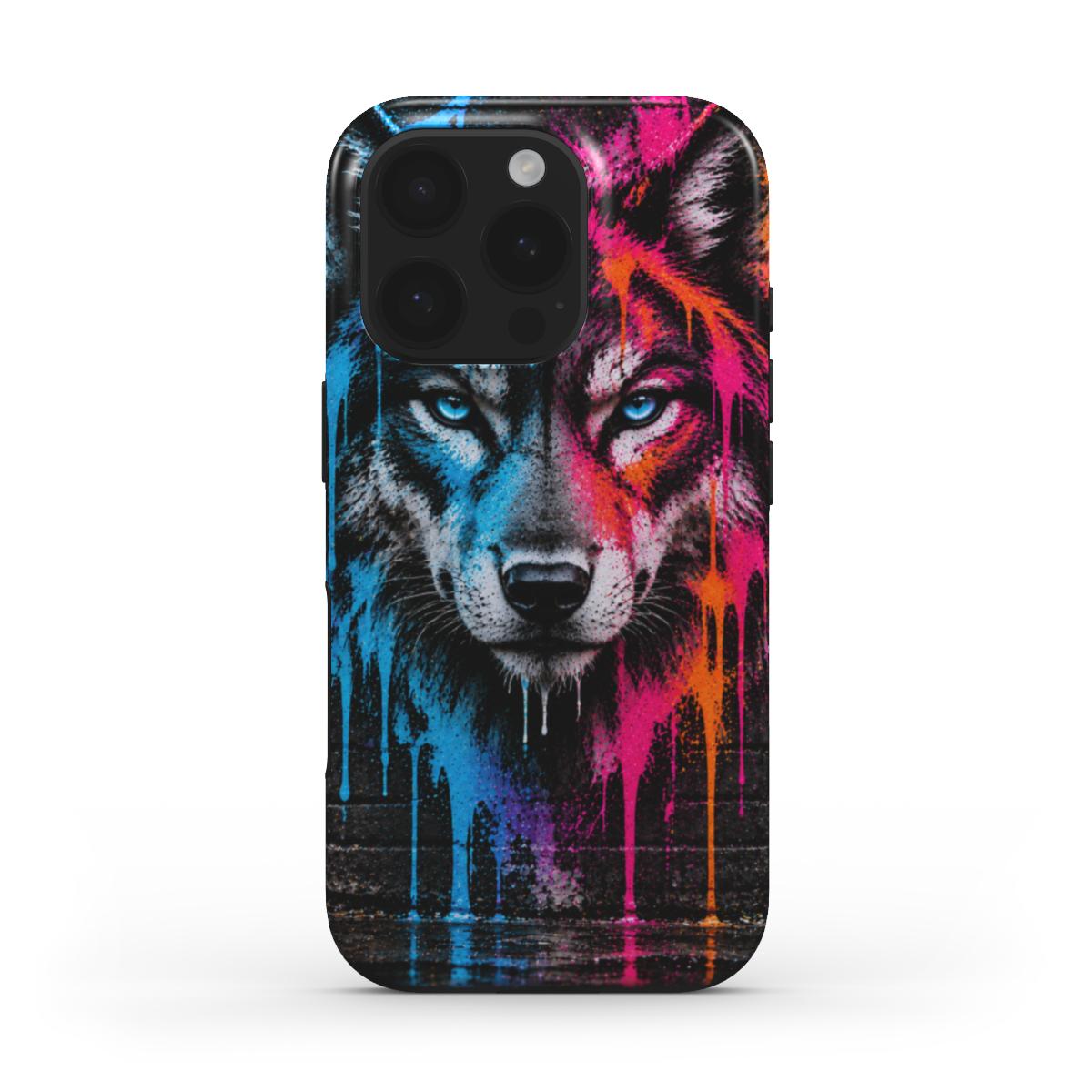 INKASE – Graffiti Wolf Tough Phone Case
