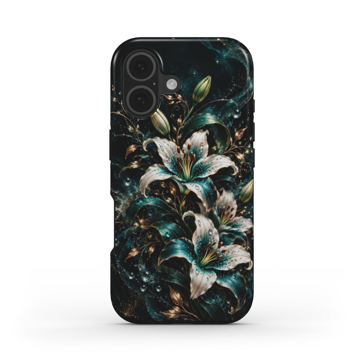 INKASE – Emerald Lily Tough Phone Case