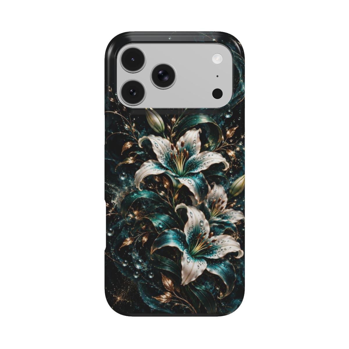 INKASE – Emerald Lily Tough Phone Case