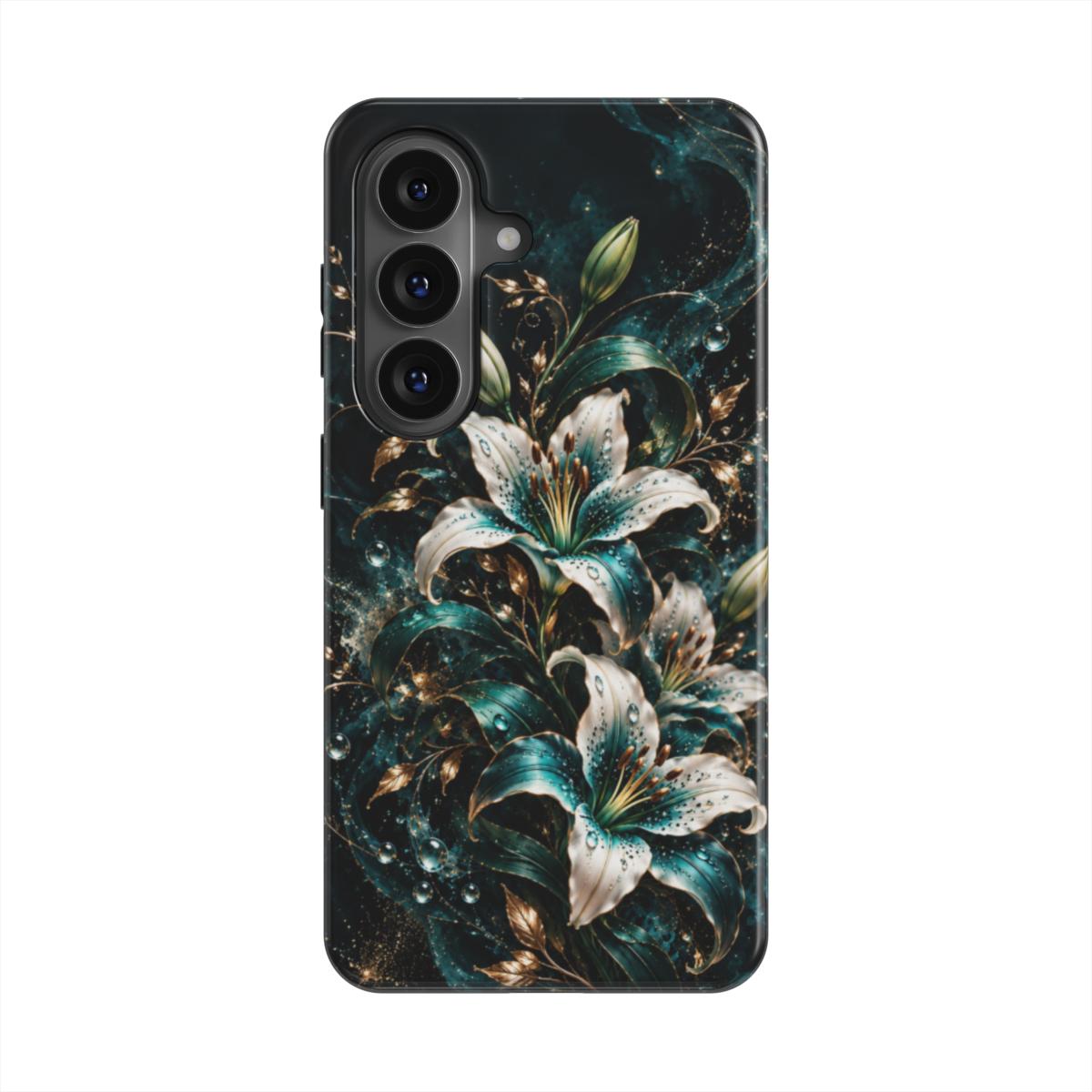INKASE – Emerald Lily Tough Phone Case