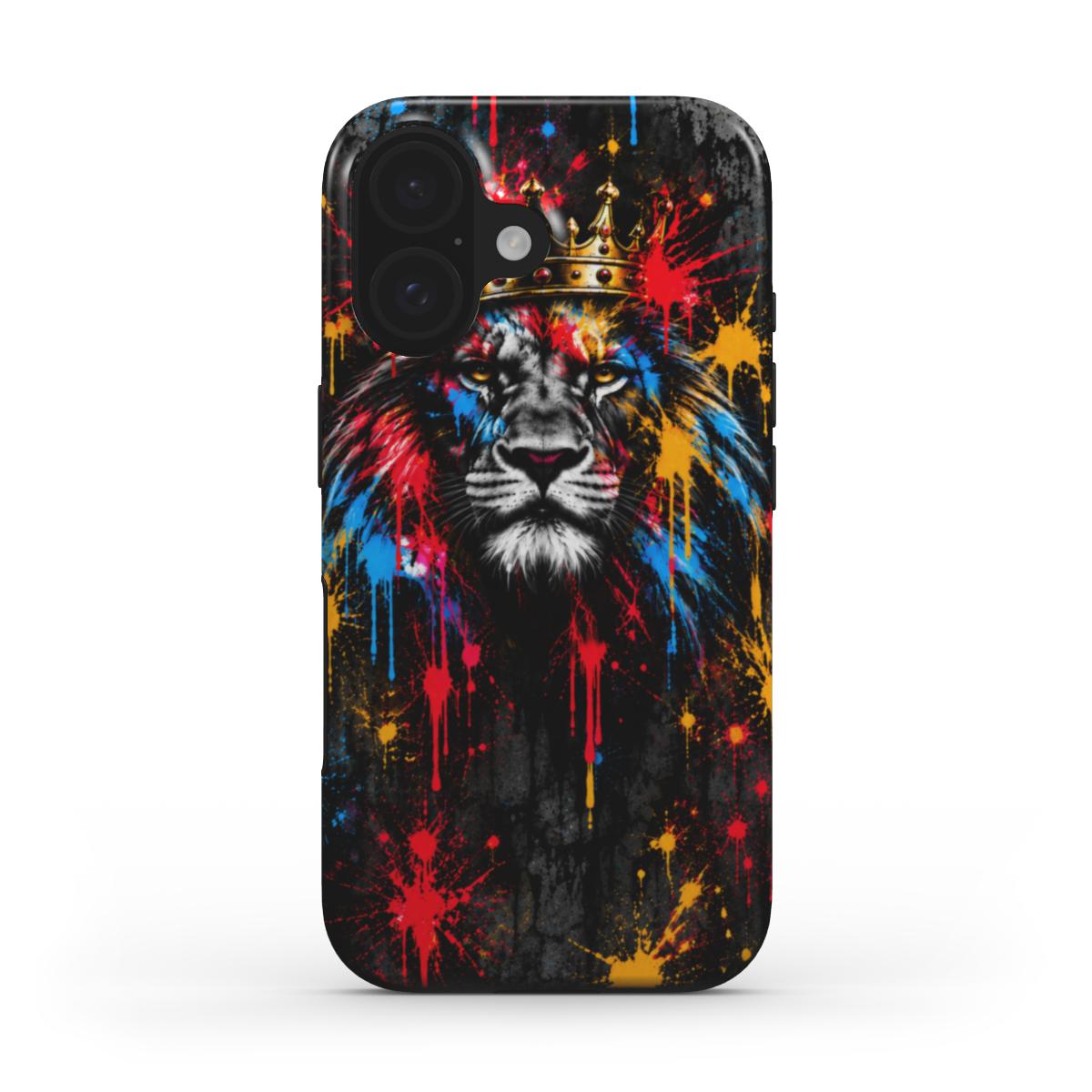 INKASE – Crowned Lion Street King Tough Phone Case