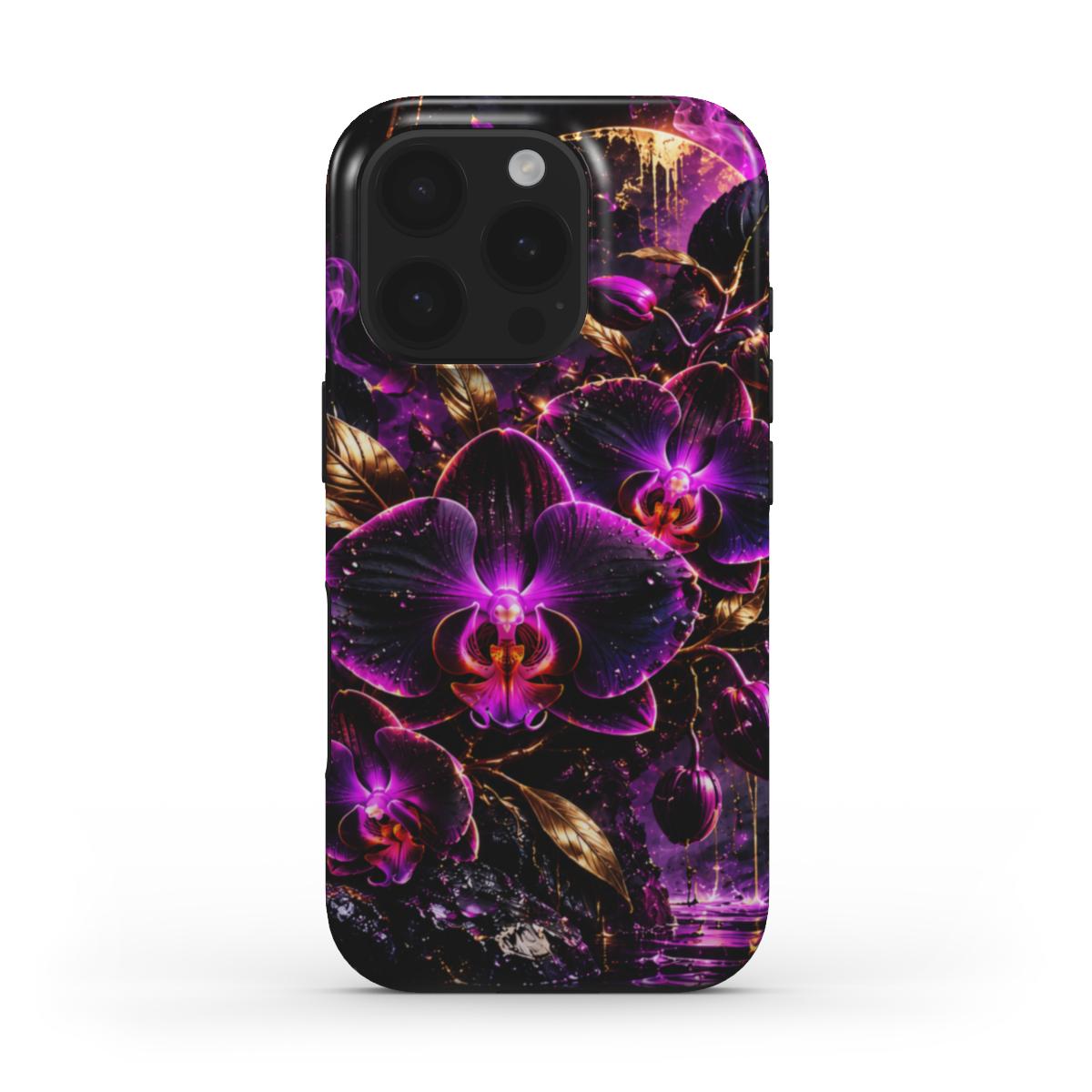 INKASE – Midnight Orchid Tough Phone Case