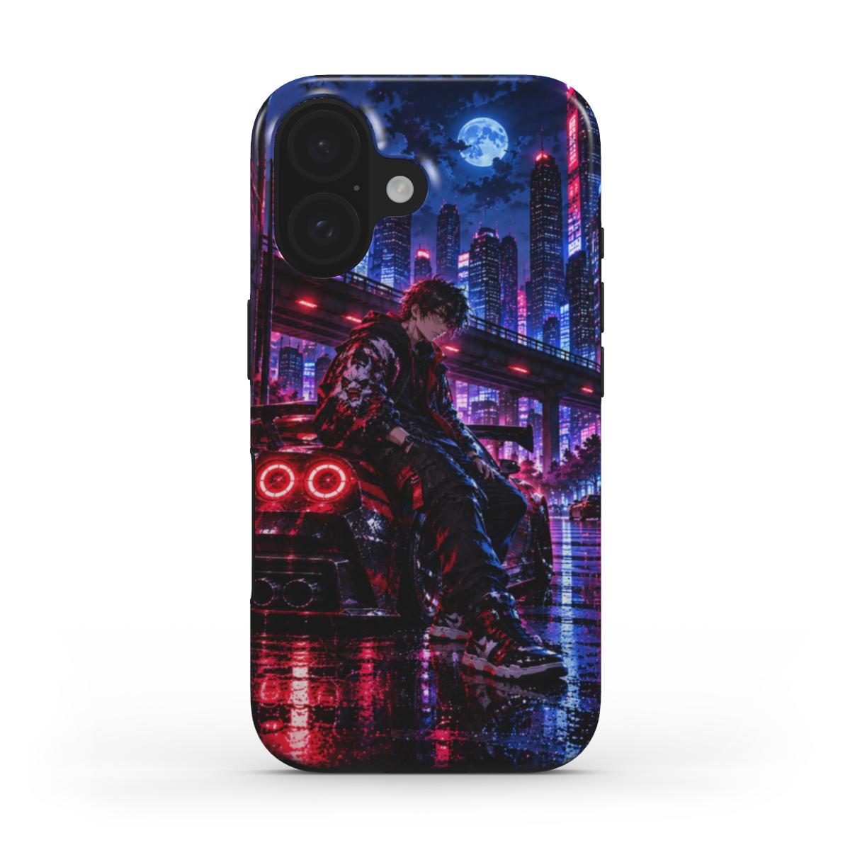 INKASE – Neon Midnight Racer Tough Phone Case