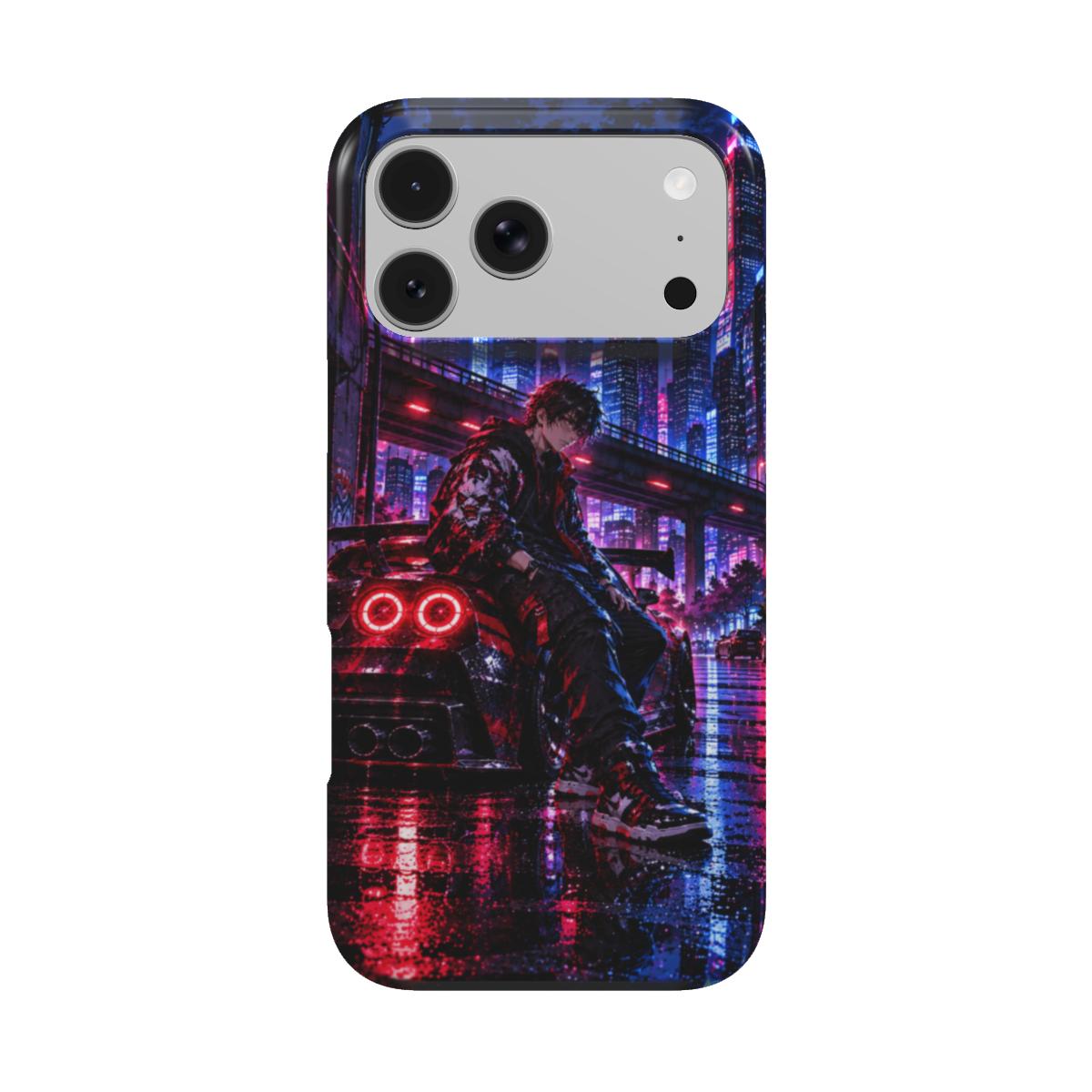 INKASE – Neon Midnight Racer Tough Phone Case