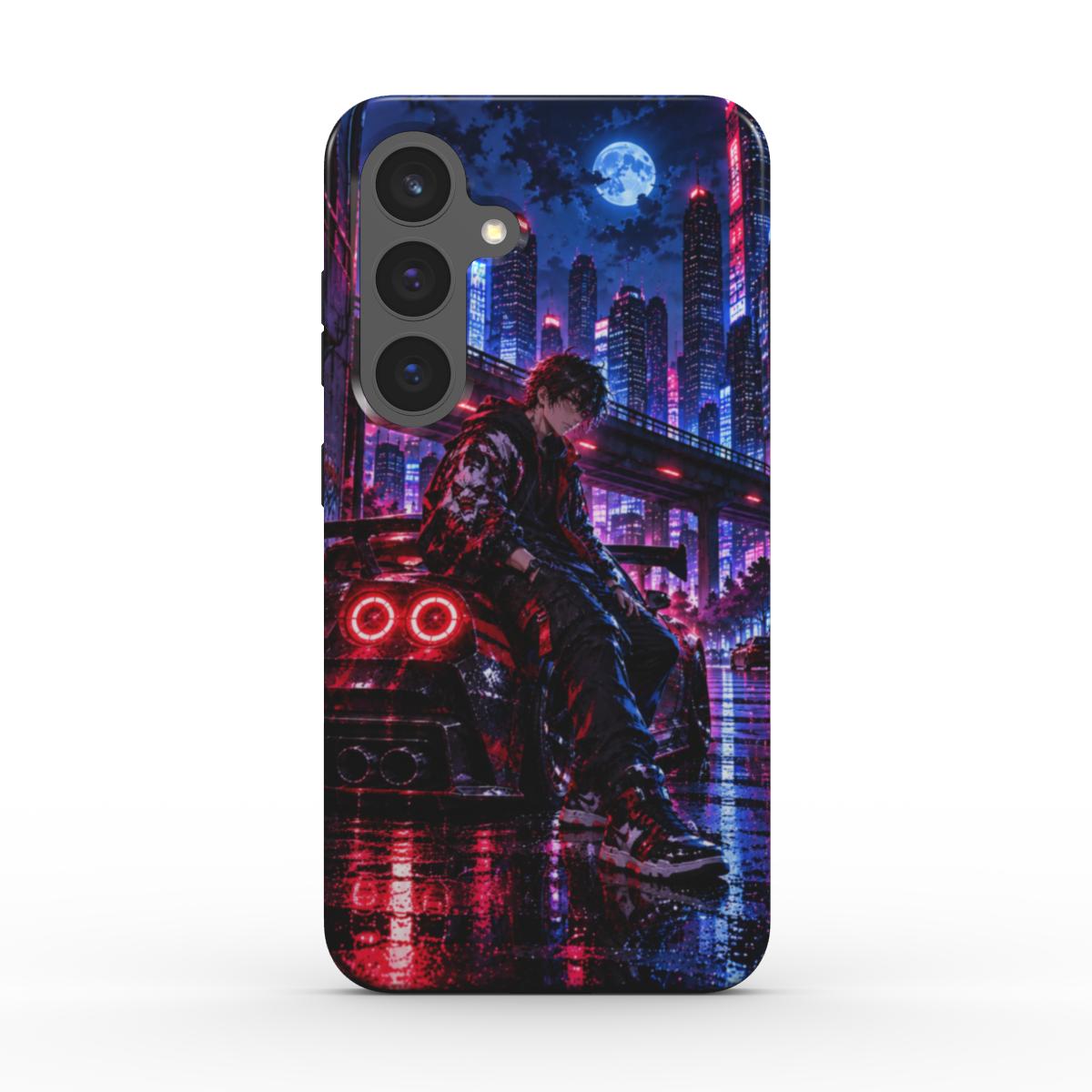 INKASE – Neon Midnight Racer Tough Phone Case