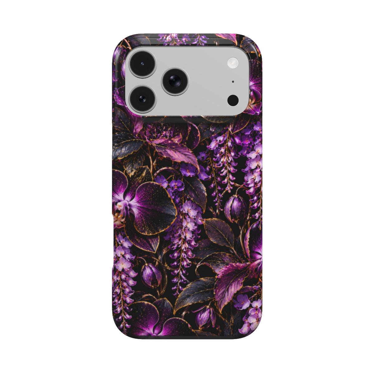 INKASE – Purple Orchid Wisteria Tough Phone Case