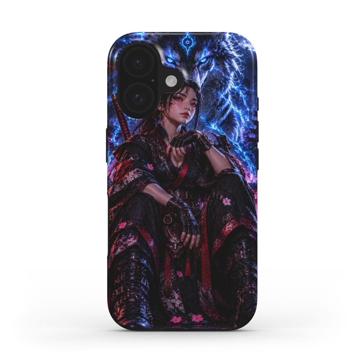 INKASE – Spirit Wolf Warrior Tough Phone Case