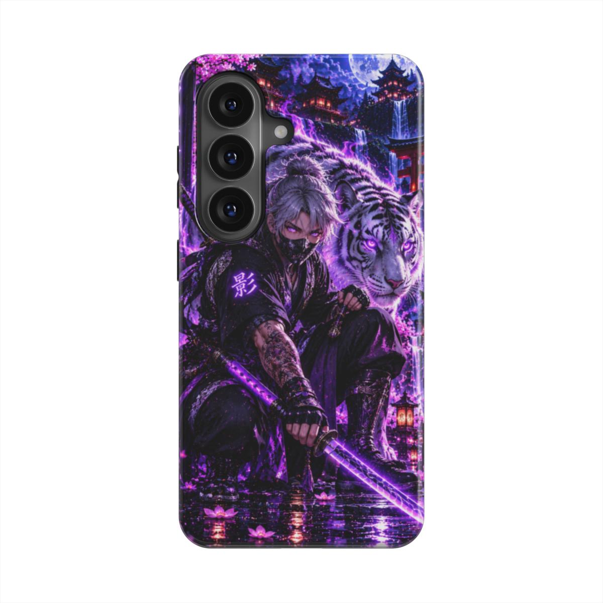 INKASE – Violet Spirit Samurai Anime Tough Phone Case