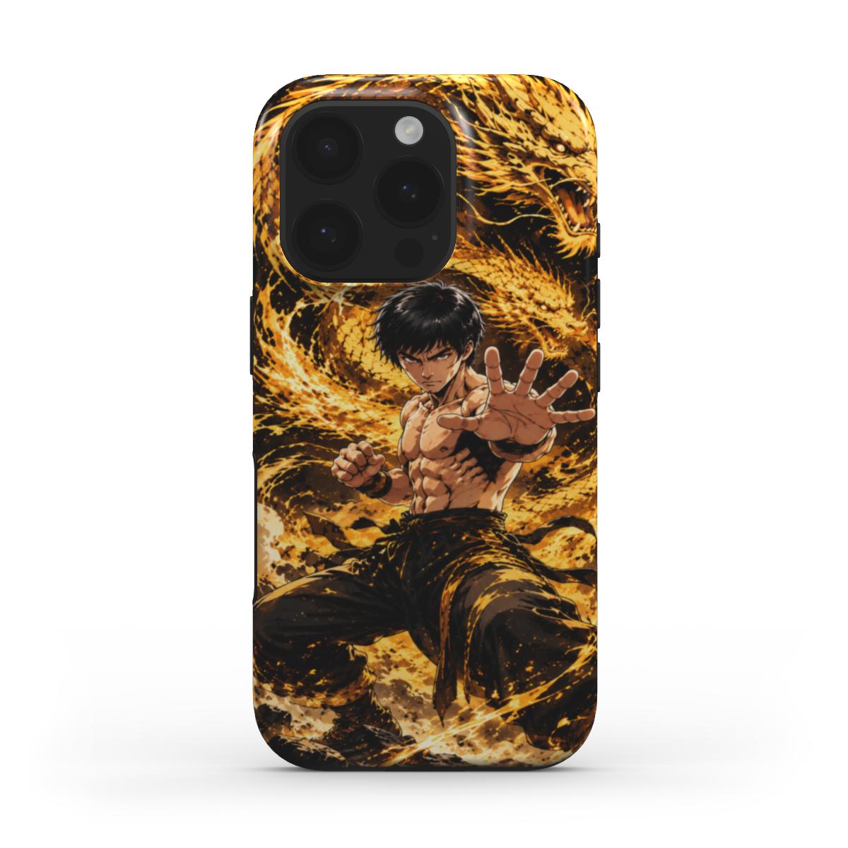 Golden Dragon Warrior Tough Case