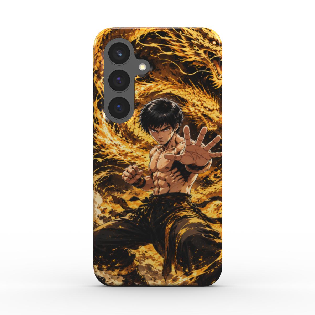 Golden Dragon Warrior Tough Case