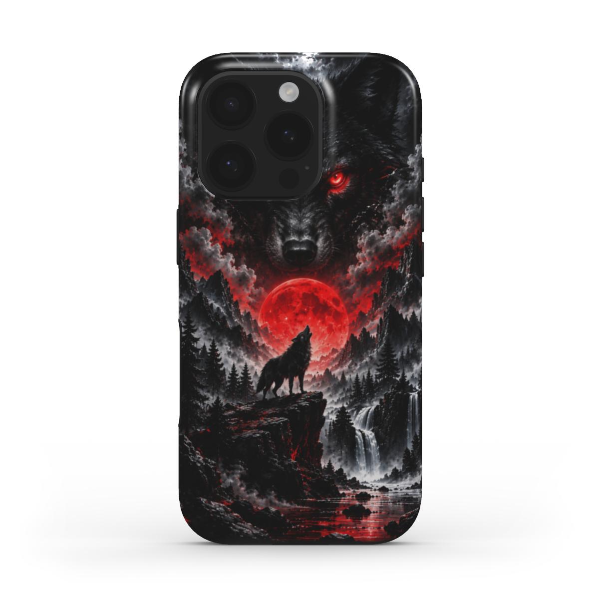 Blood Moon Alpha Horror Phone Case | INKASE