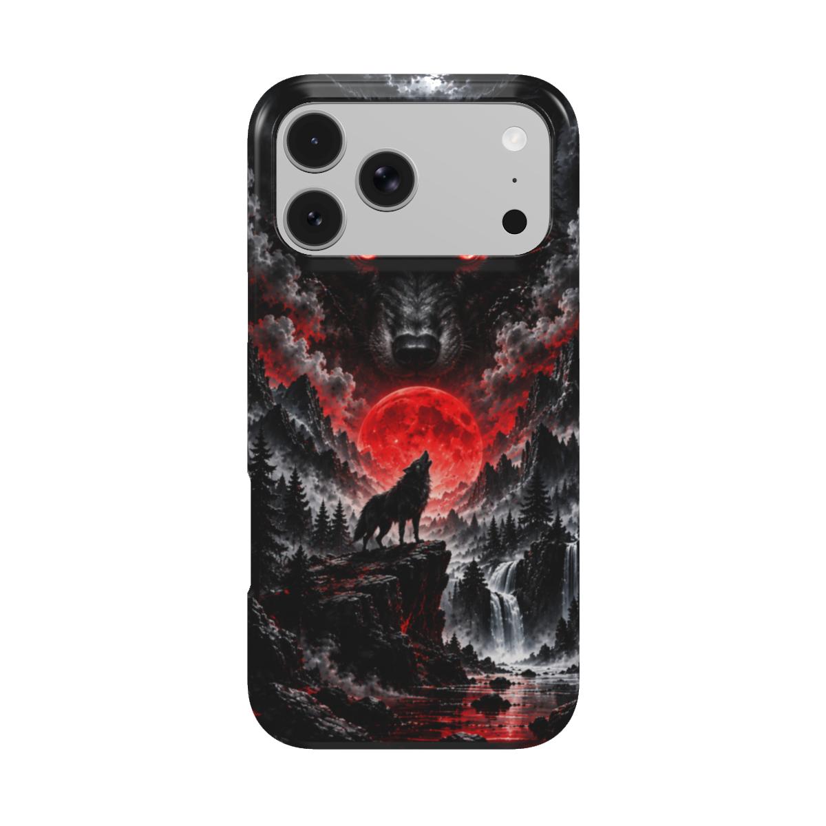 Blood Moon Alpha Horror Phone Case | INKASE